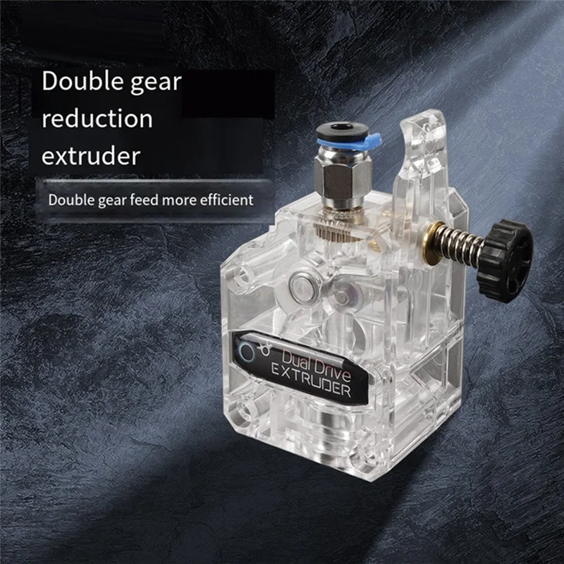 

Exquisite-3D Printer Dual Drive Extruder Dual Gear 1.75Mm Filament Long/Short Range Universal 3D Printer Extruder
