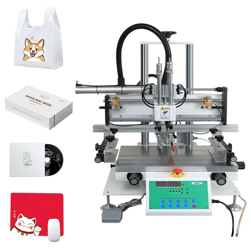 

Semi-automatic monochrome Pcb screen printing machine Screen printing shirt machine