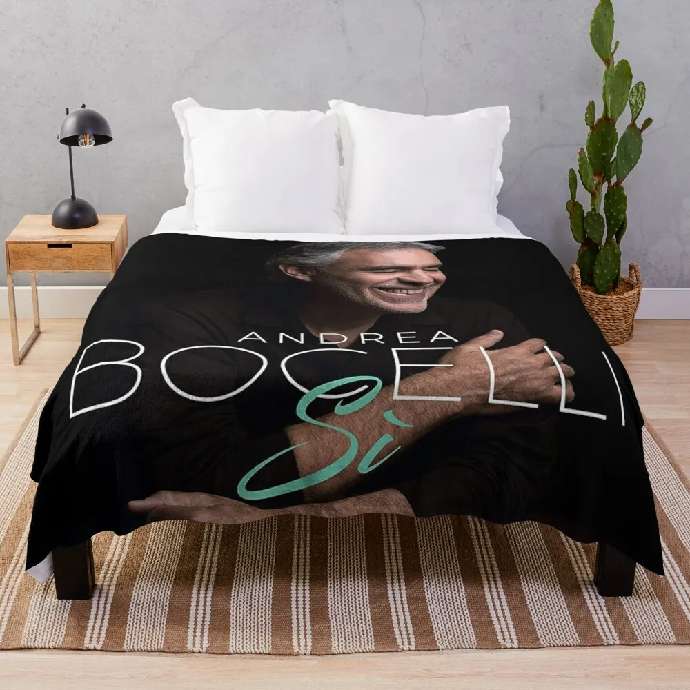 Andrea Bocelli Si Throw Blanket Luxury Brand Blanket Blanket For Sofa Blanket For Baby Fluffy Shaggy Blanket