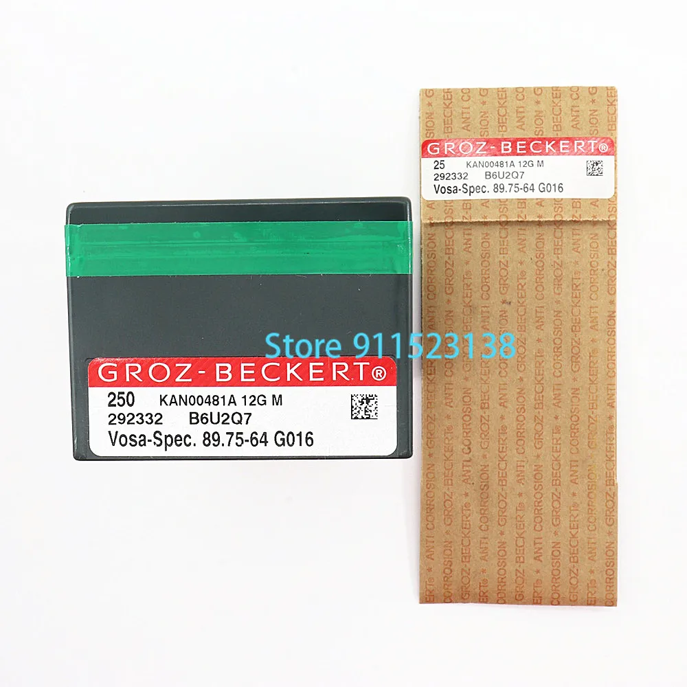 

250 Pieces Genuine Groz-Beckert Knitting Needles Vosa-Spec. 89.75-64 G016 For SHIMA SEIKI Chinese Knitting Machine 12G Needle