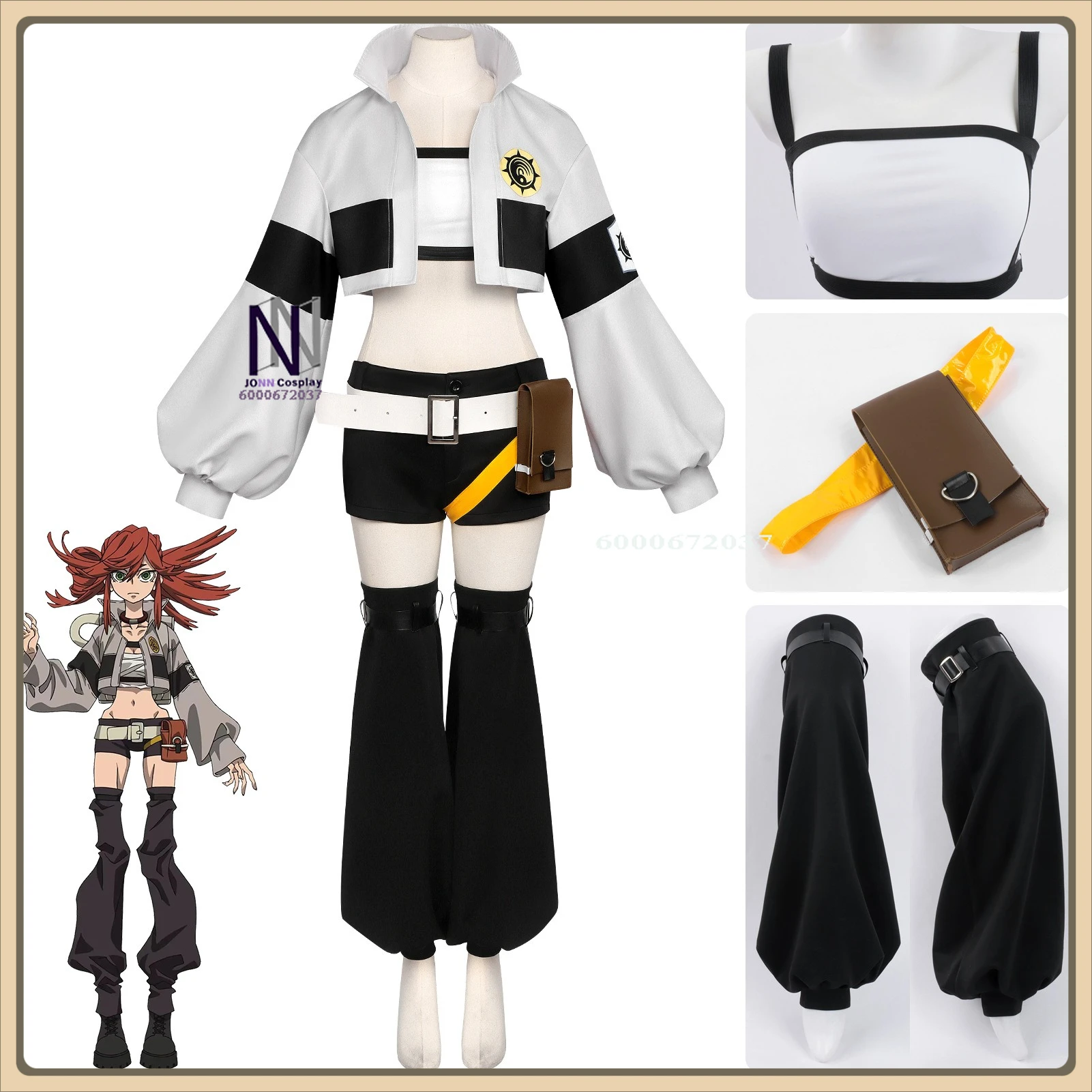 

Женский костюм для косплея Himetari Yu - высококачественный полный комплект, костюм для косплея по аниме Haien Senki, костюм для ролевых игр, костюм для вечеринки на Хэллоуин