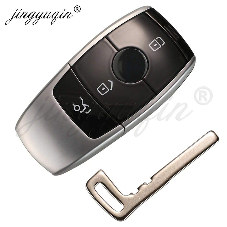 Jingyuqin Car Key Fob Case Housing Shell for Mercedes Benz