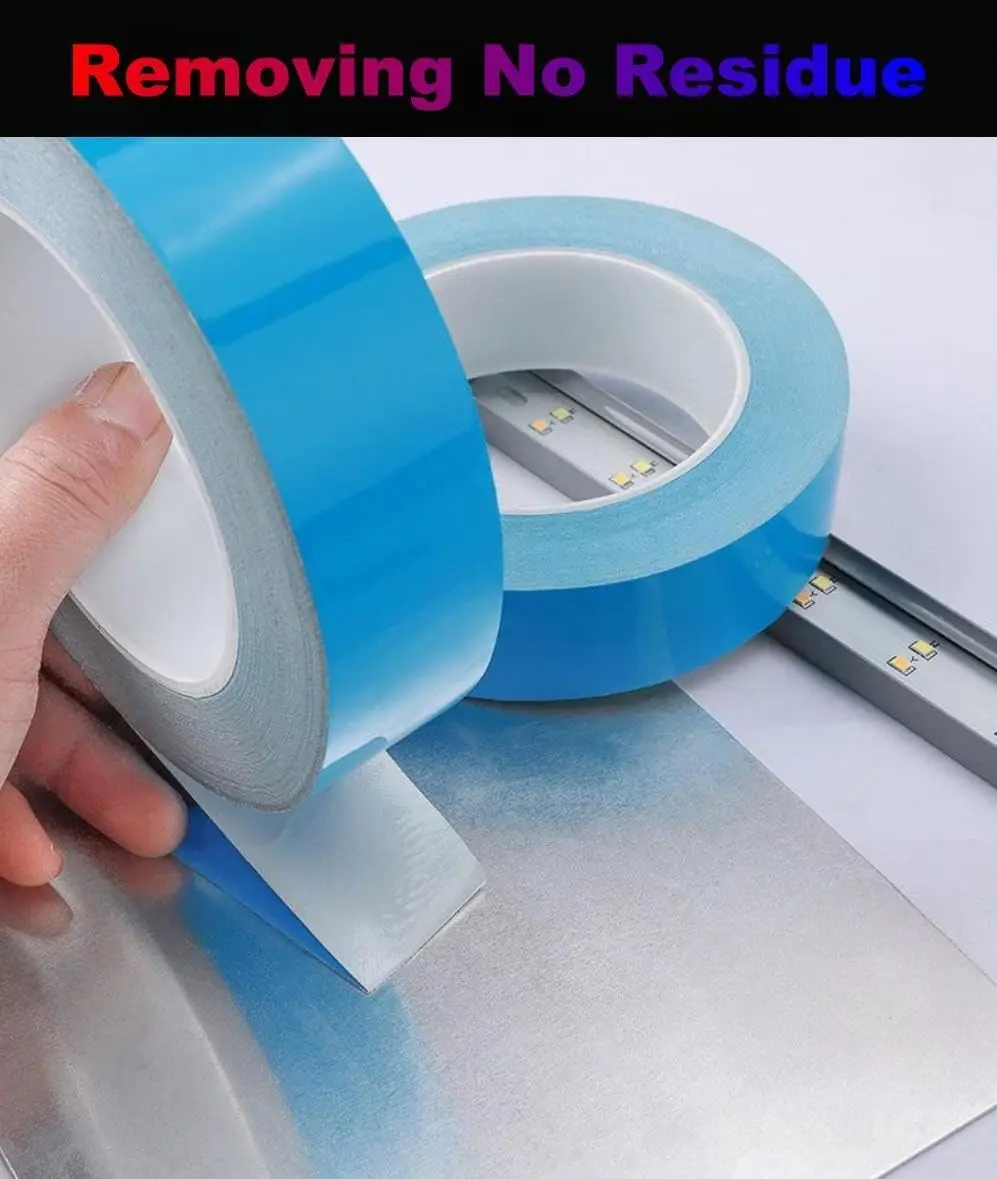 Thermal Tape Heat Transfer Double Sided Tape with Strong Adhesive, for Mounting CPU Heatsink, Install LED Light Strips