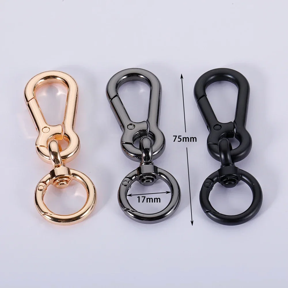 Metal Gourd Buckle Keychain Climbing Hook Car Keychain Strong Carabiner Shape Keychain Accessories Vintage Key Chain O Ring