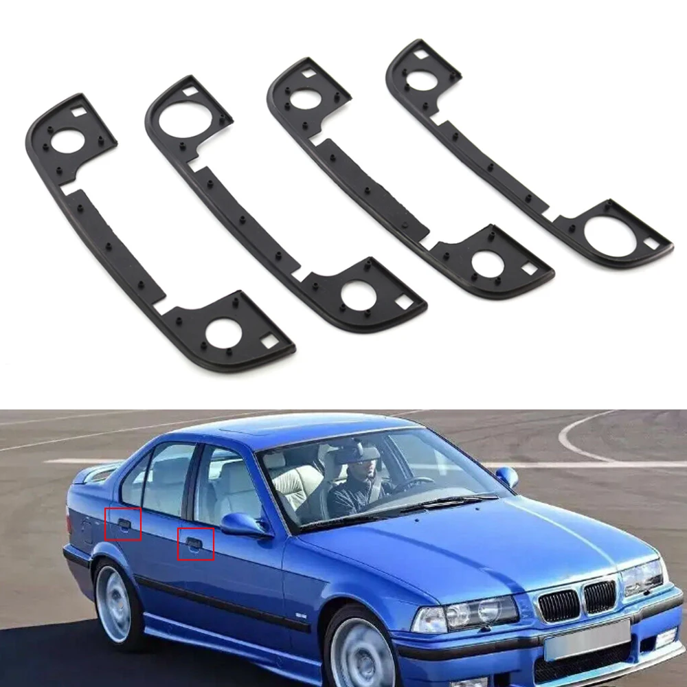 

2/4 Pcs Exterior Door Handle Gasket Rubber Seals for BMW 3 5 7 Series E36 E34 E32 Z3 Car Door Handle Gasket Rubber Sealing Ring