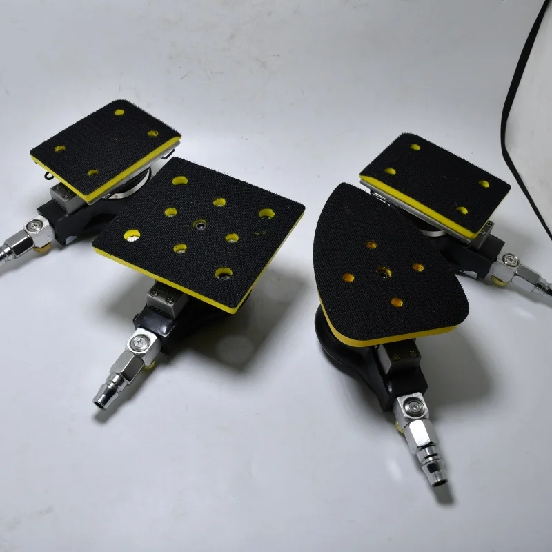 10000 Rpm Professional Air Sander 100*110mm Pneumatic Polishing Machine Stone Wood Grinding Air Polishing Machine Grinding Machi