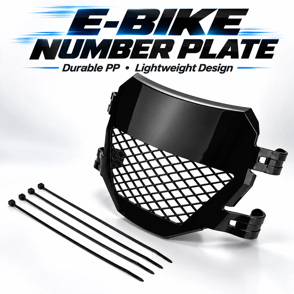 Front Number Plate For Surron S X Stark Varg Talaria Sting Ridstar Q20 TST Dirt EBike Motorcycle License Plate Panel Accessories