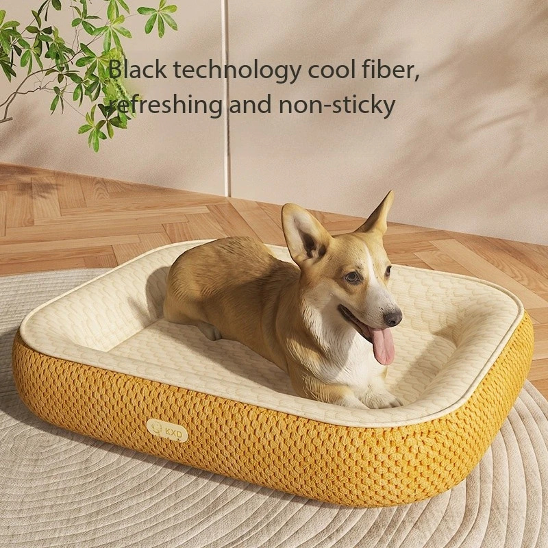 

Home & Garden Dog SuppliesDog Beds New iced doodle doghouse summer cool nest pet mat car pet nest cat nest universal all seasons
