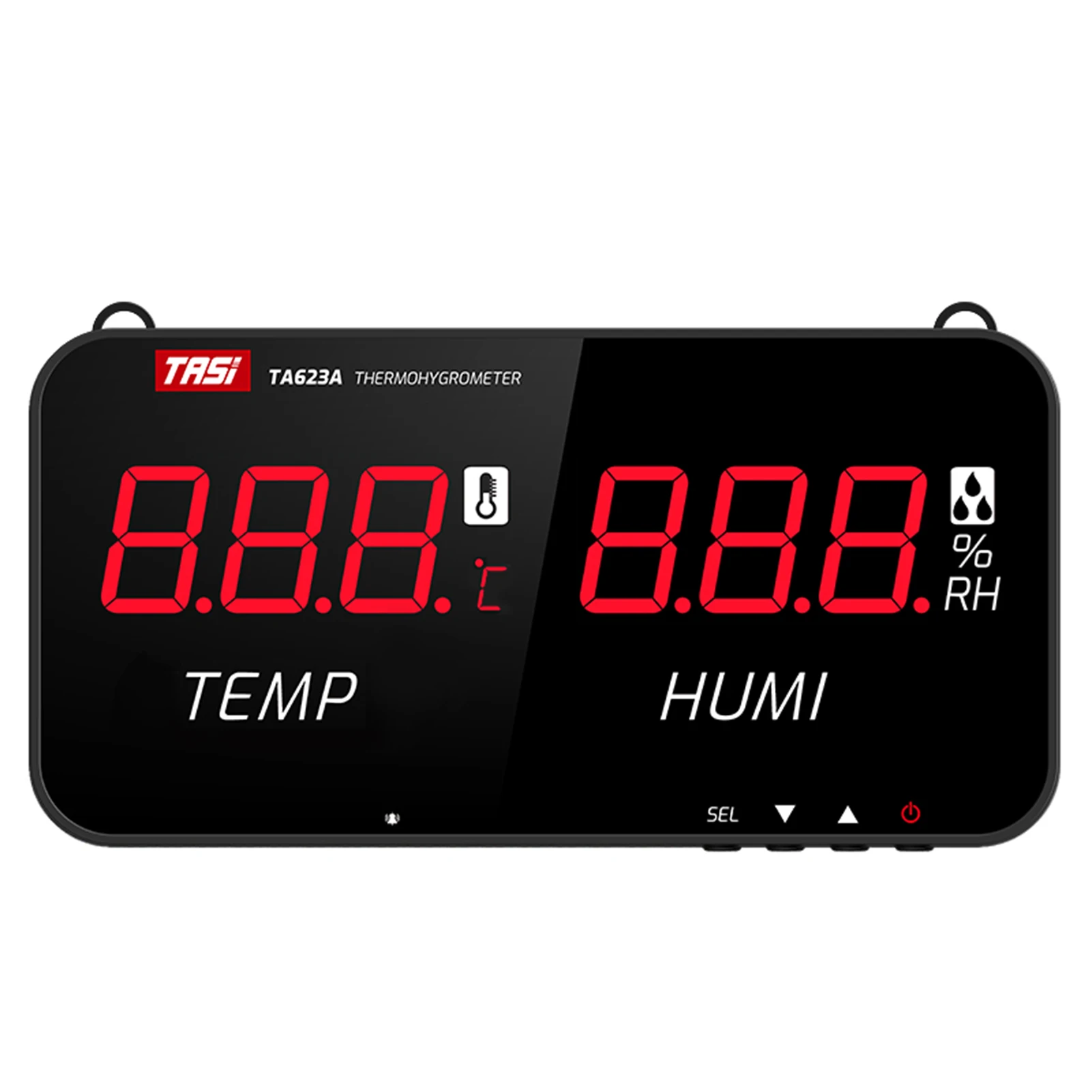 

TASI Household Intelligent Temperature Hygrometer -20℃-80℃ Humidity Meter with LED Digital Wall-mounted Indoor Outdoor