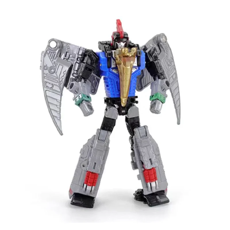 Jouet de Transformation Bdissolve G1 5 en 1, Dinoking Volcanicus Grimlock 17cm Slag Sludge Snarl Swoop Action Figure Modèle Cadeau, Collection de Jouets