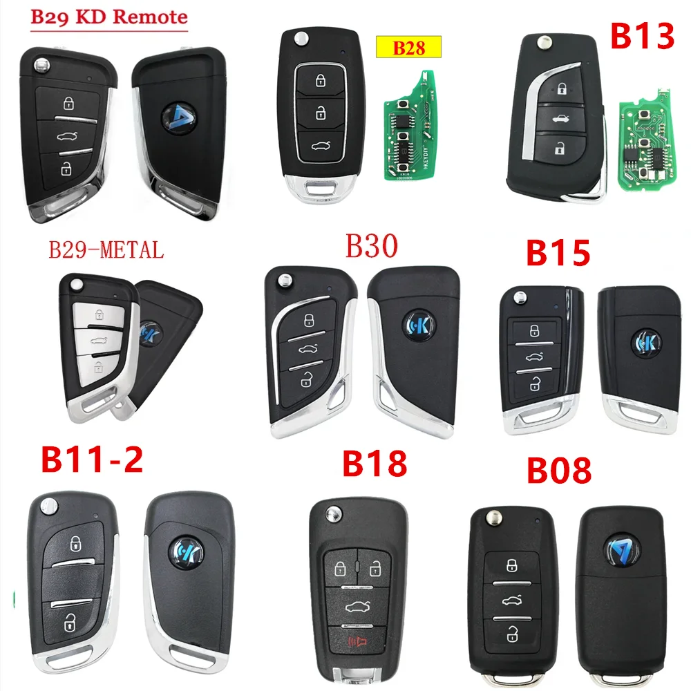 5pcs/lot KEYDIY B series B28 B29 B15 3 button universal KD remote control for KD200 KD900 KD900+ URG200 KD-X2 mini KD