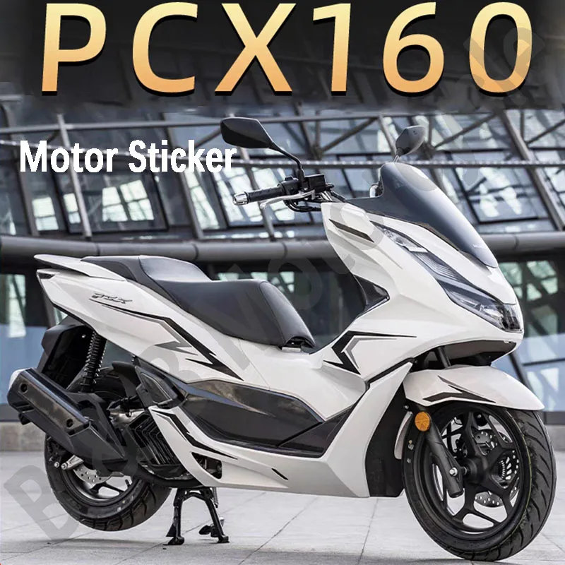 

Sit for Honda PCX160 Sticker Decal Drawing Print Whole Car Sticker Protection Sticker Decorative Motorcycle Sticker