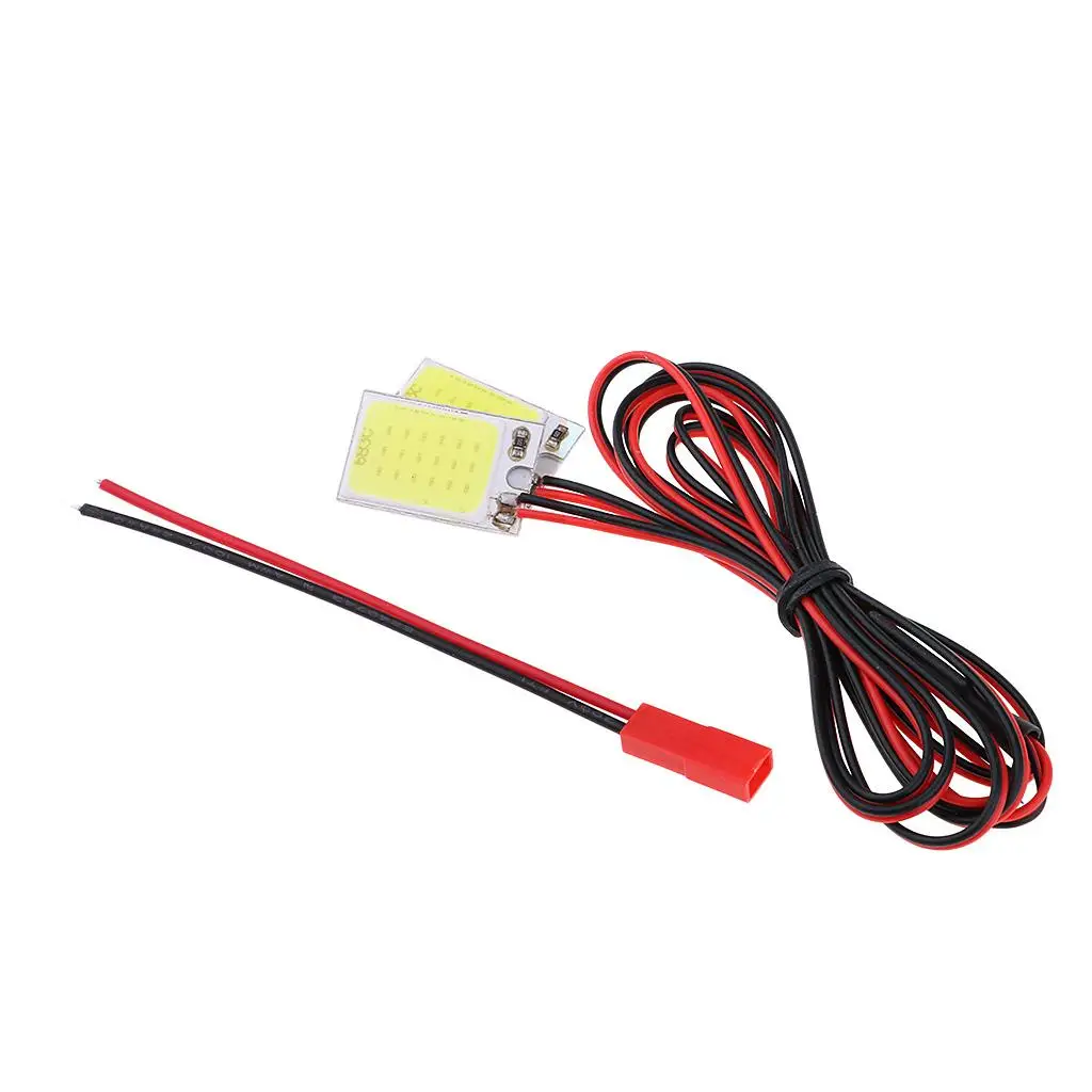 Lightweight RC Vehicle Model Strobe Lights Plastic DIY Lamp Kit for Remote Control Boat Night Cruise Accessories
