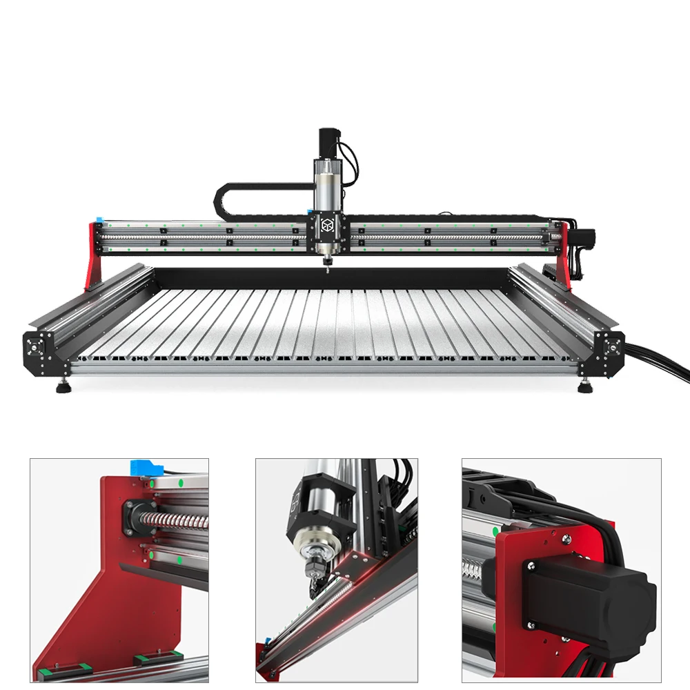 25%OFF OXMAN CNC Machine Full Kit Ball Screw OX MAN CNC Engraver with DDCS/UC300 2.2KW Water/Air Spindle 1500x1500mm BulkMan 3D