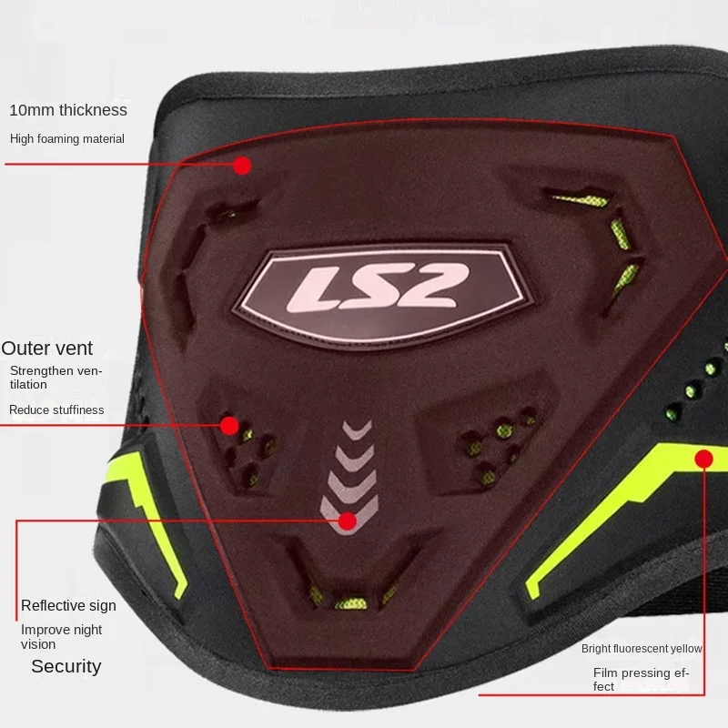 LS2 Moto ciclismo protezione in vita Brace Off-Road Riding Anti-caduta Moto equitazione protettivo traspirante accessori Moto