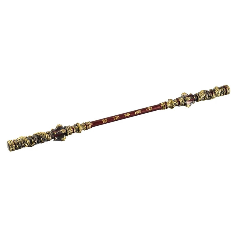 

L81A 2025-Black Myth Wukong Iron Bar Figure Monkey King Bar Hit The Destiny Directly Iron Bar All Metal Craft Sword Toy Gifts 35