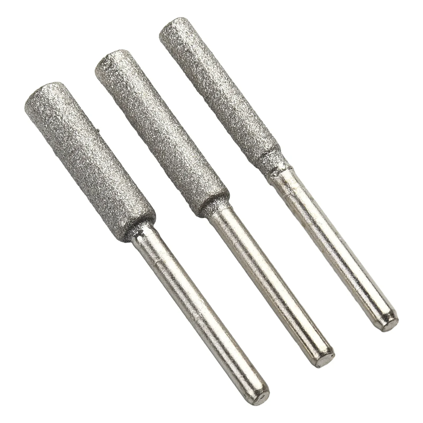 4/4.8/5.5Mm Metalen Slijpslijper Carving Gecoat Cilindrische Braam Slijpen Gereedschap Slijpen Steenvijl Diamant