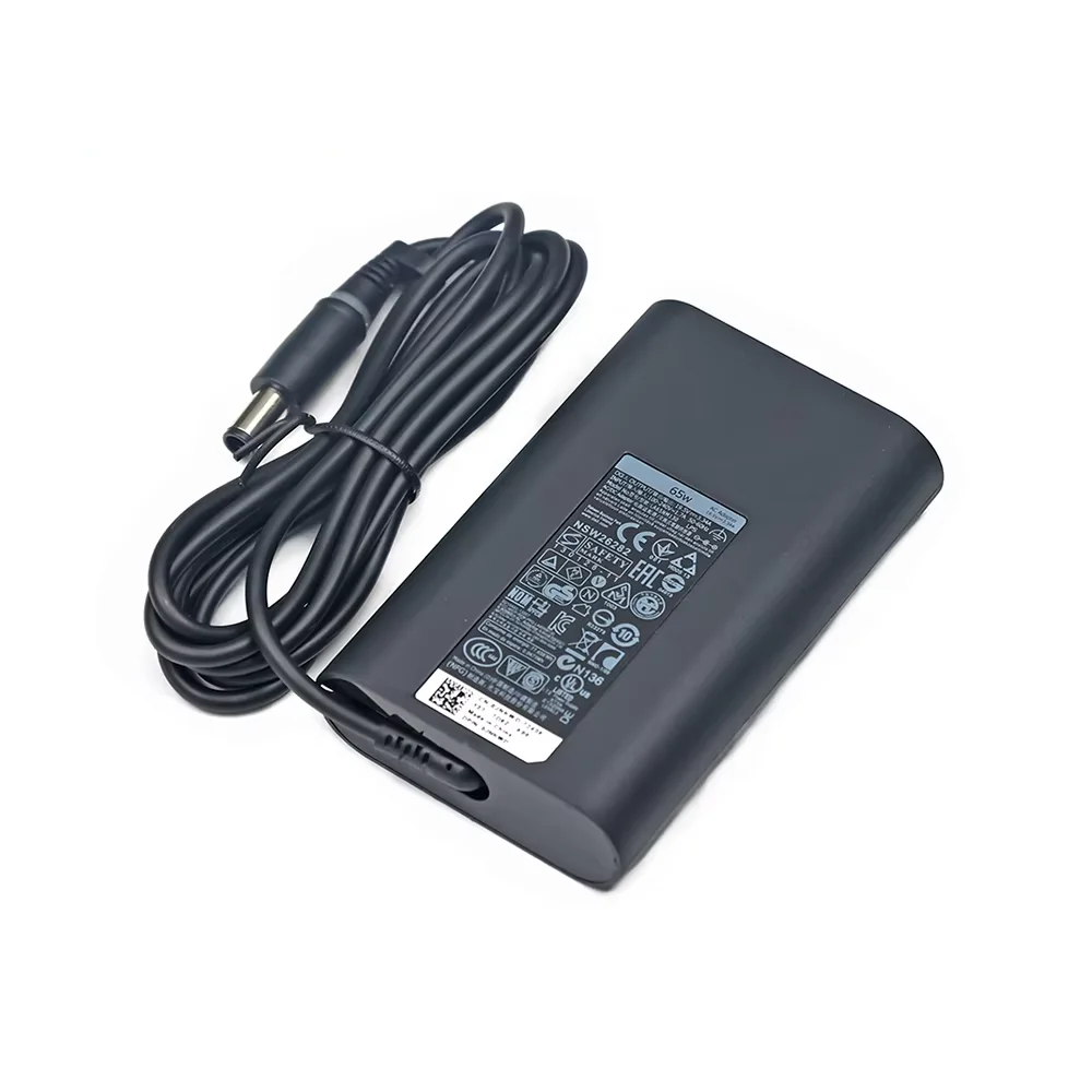 65W AC Adapter for Dell Latitude E7250 E6430 E6500 - 19.5V 3.34A Laptop Charger Power Supply Compatible with 7.4*5.0mm Socket