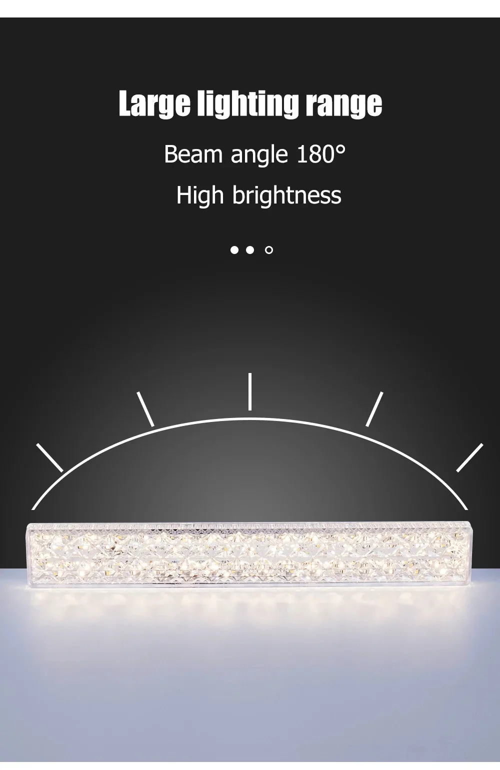E27 LED Lamp Strip Tube Lighting Ac85-265V 18W/24W 6000K Bulb Adjustable Direction 360° Indoor Cold White Long Crystal Bulb