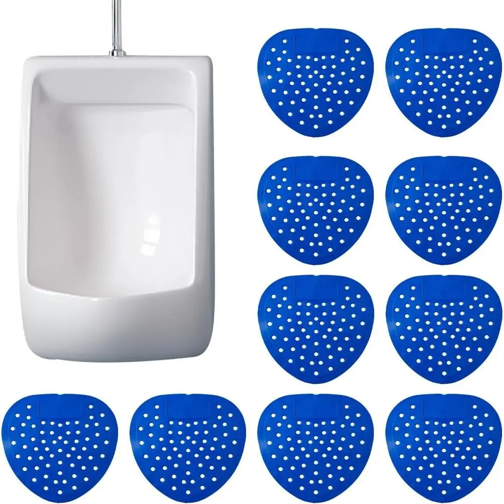 Fits Most Urinal Screens Deodorizer Soft EVA Anti Splash Urinal Mats Odor Freshener Anti Splash Design for Toilet Bathroom