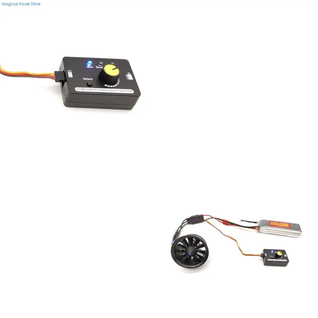 N2UB Manual Servo Tester 3CH ESCs Checker for UAV Tuning and Robotics Development