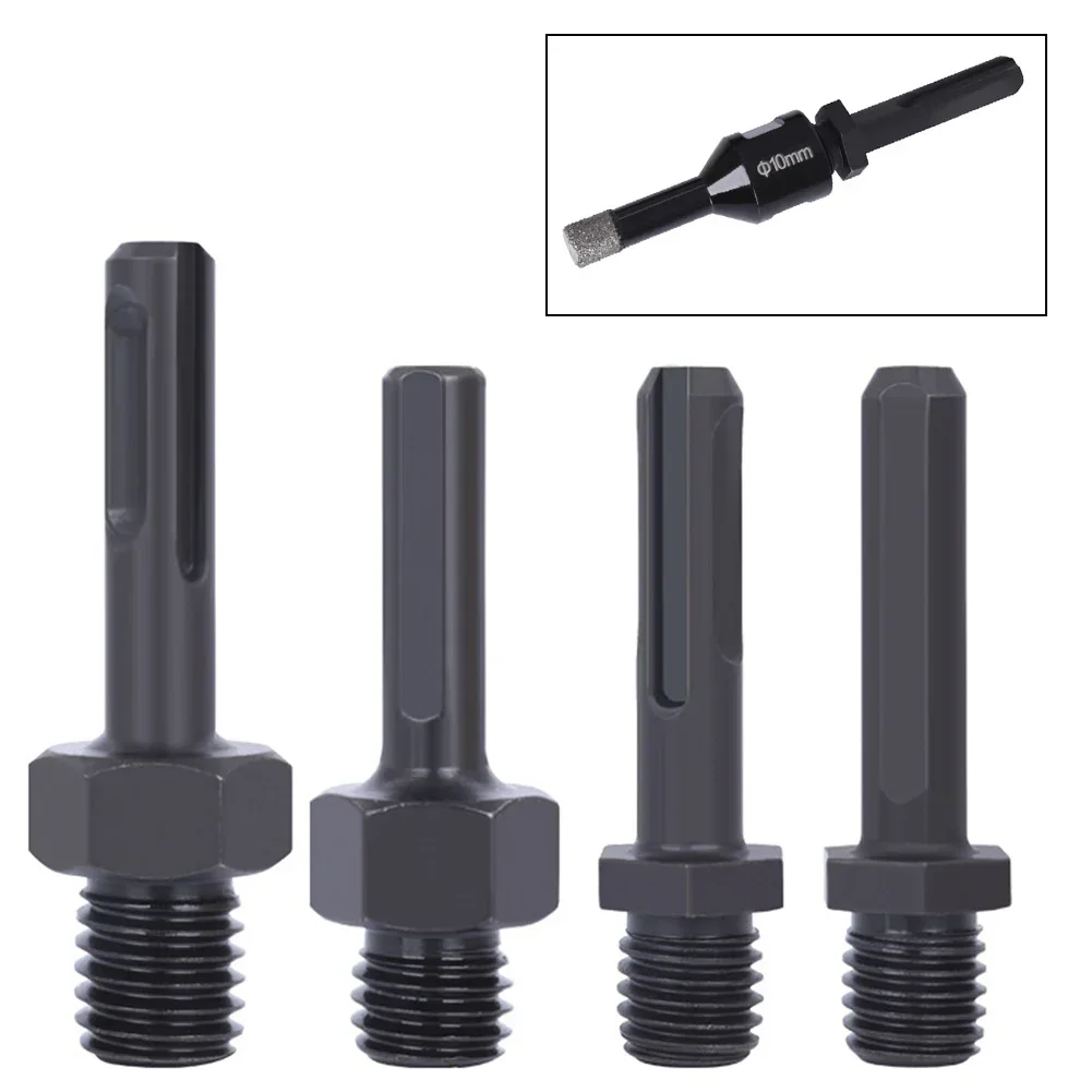 

M16 To SDS Adapter Drill Converters Connecting Rod Triangular SDS Shank Core Bit For Hammer Drill Electric Drill Power Tool