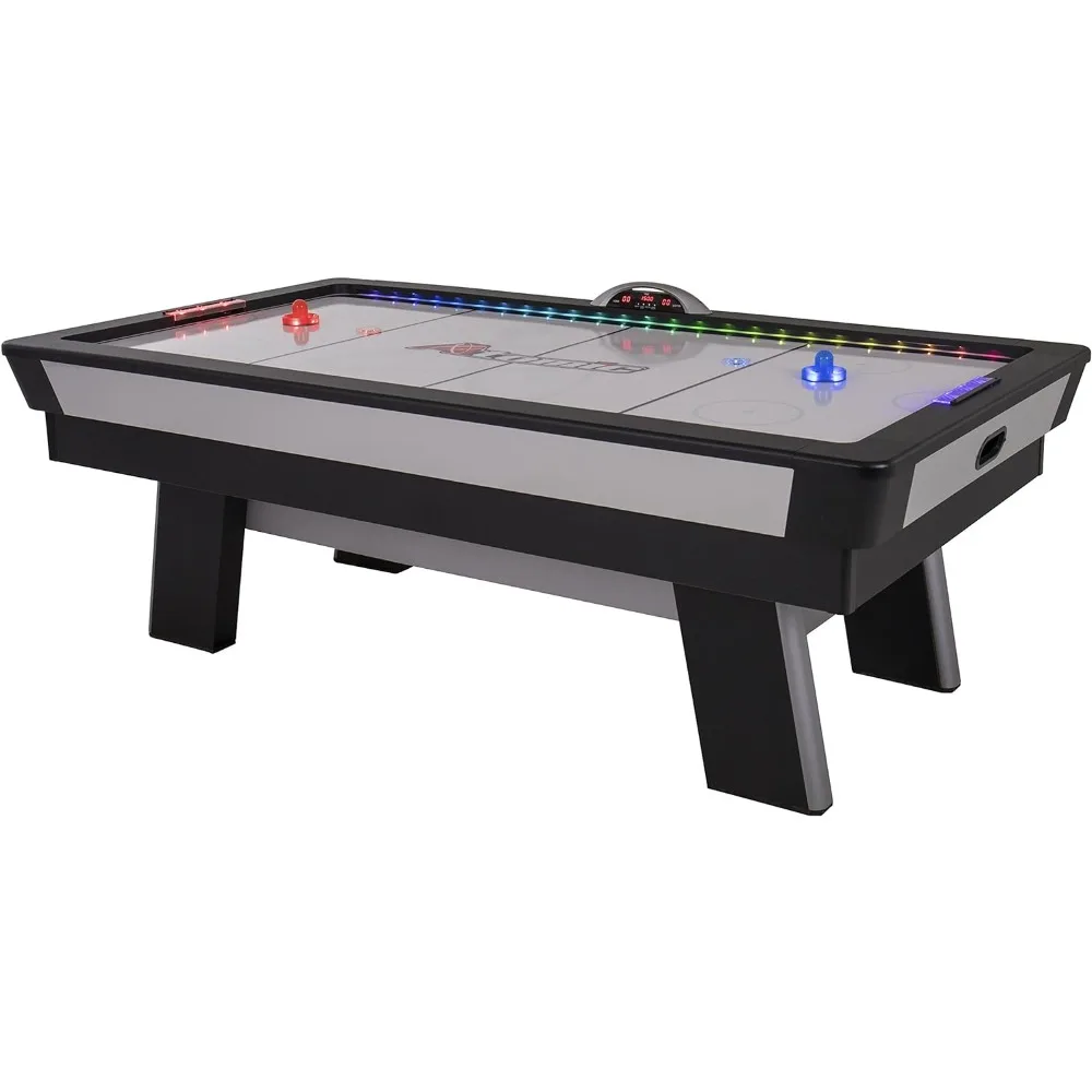 

Top Shelf 7.5’ Air Hockey Table with 120V Motor for Maximum Air Flow, High-Speed PVC Playing Surface for Arcade-Style Play