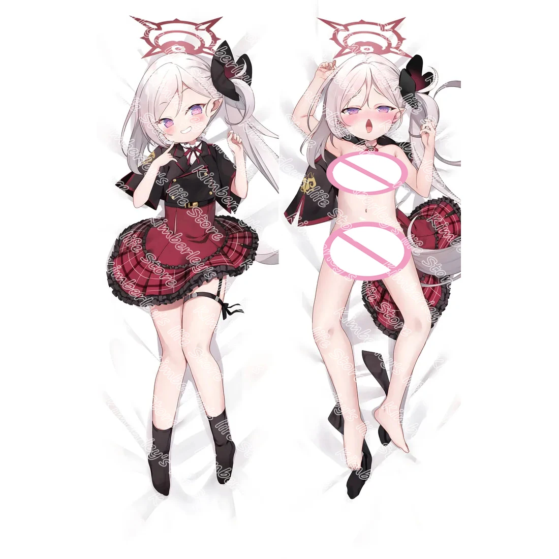 

Blue Archive Asagi Mutsuki Dakimakura 2WAY Hugging Body Pillow Case Anime Pillow Cushion Cover Xmas Gifts