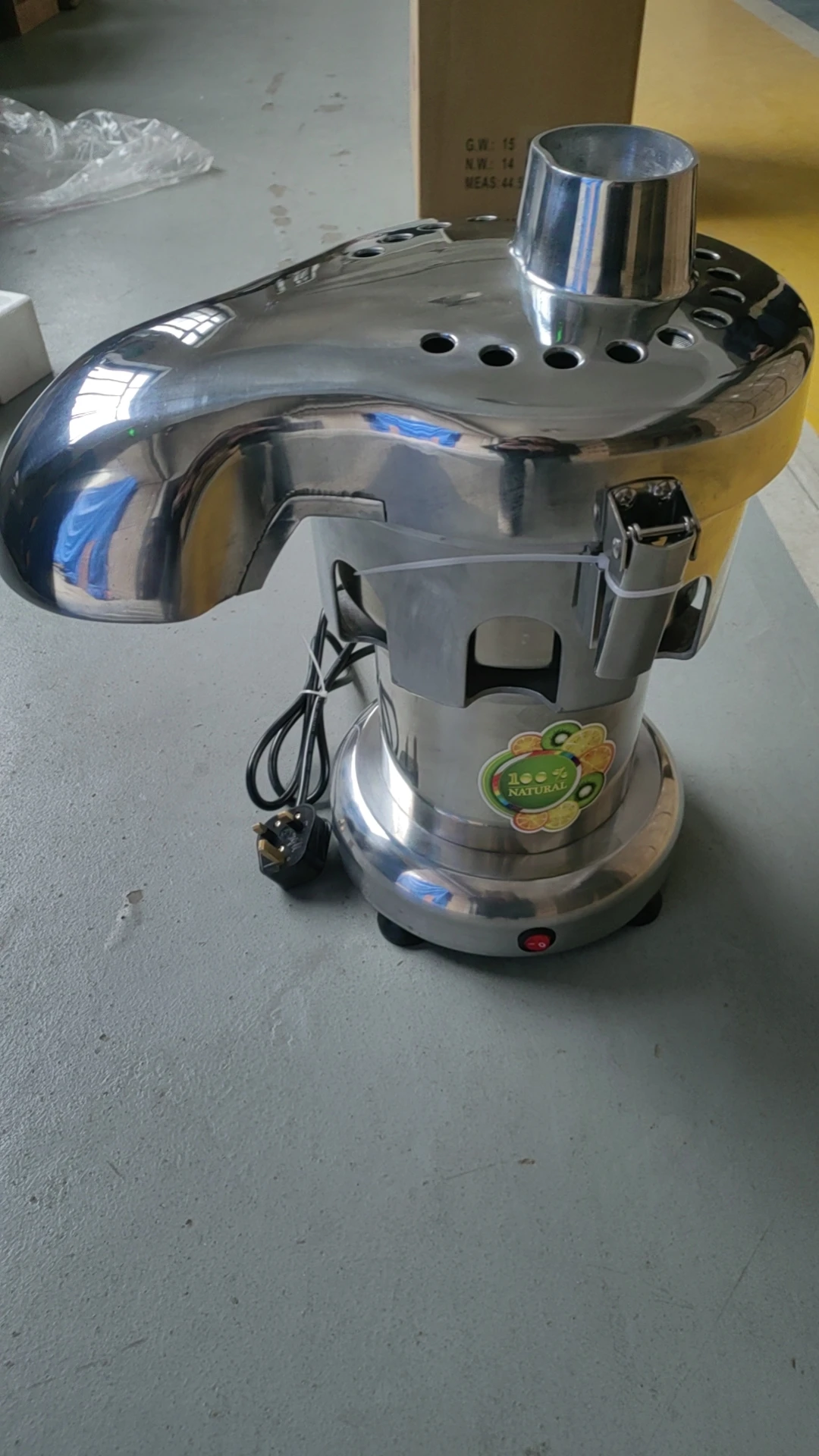 商用ジュース抽出器,大型ステンレス鋼ジューサー,鋳造,調理器具