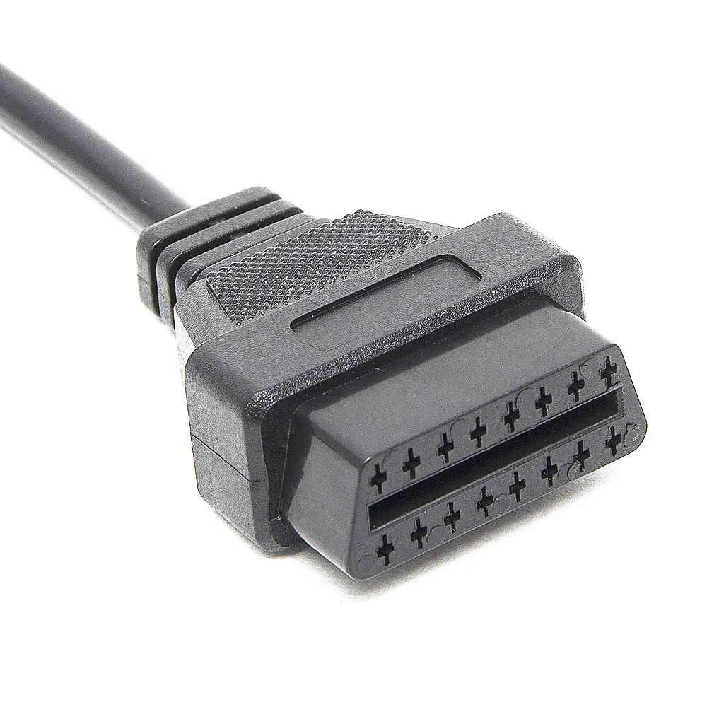 New 14 Pin For Nissan Works With All For Nissan Cars to OBD OBD2 16Pin Female Connector Cable For Nissan 14Pin Adapter Converter