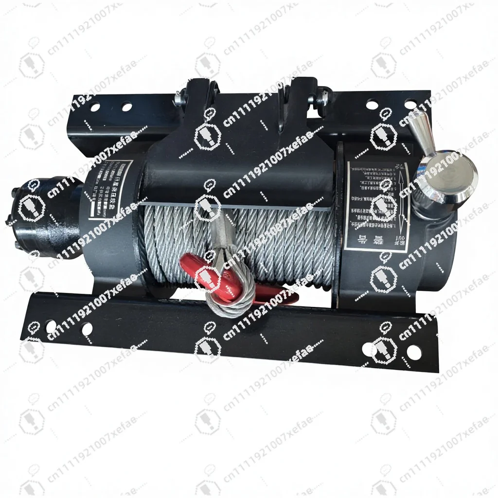 12V Hydraulic Portable Winch for SUV with 30m Rope