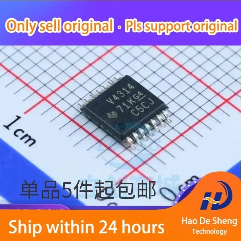 10PCS/LOT TLV4314IPWR Logo V4314 Operational Amplifier TSSPOP-14 New Original In Stock