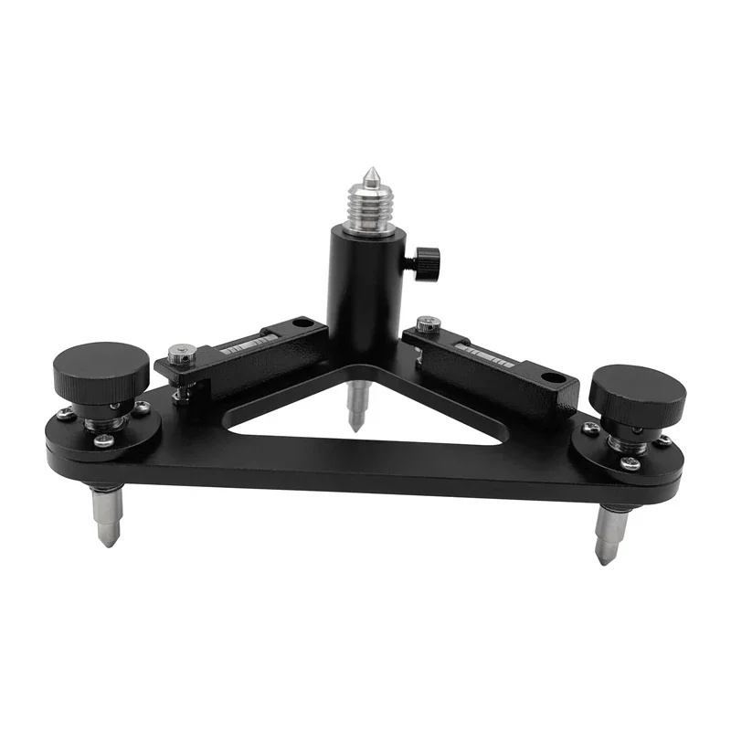 High Accurate Tribrach with 5/8inch Thread Mount, Dual Tube Bubble Level