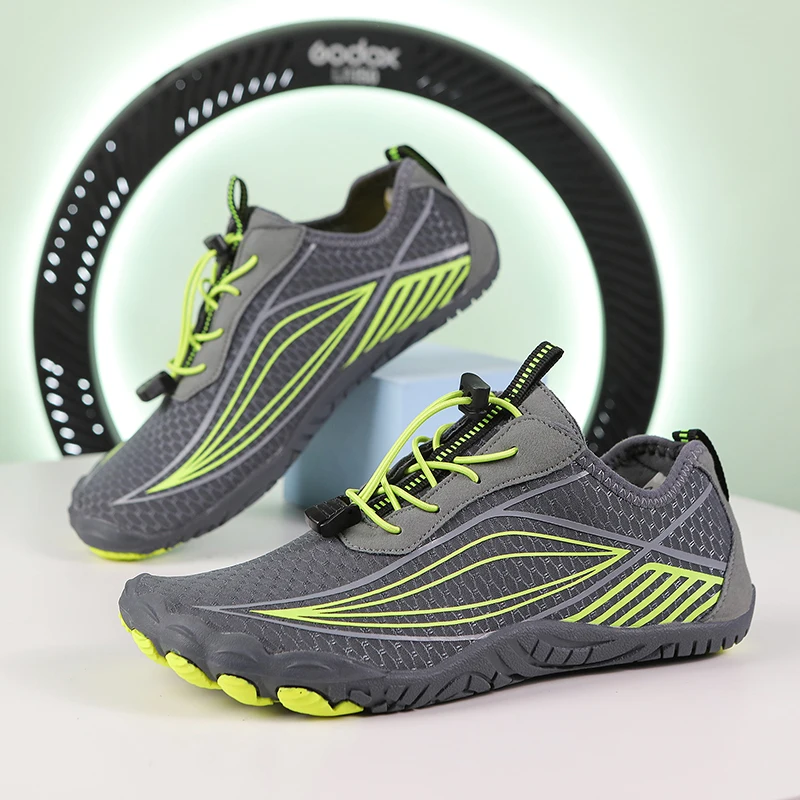 Quick-Dry Water Shoes for Men Barefoot Outdoor Aqua Shoes Lightweight Wading Beach Swimming Fitness Cycling Breathable Sneakers
