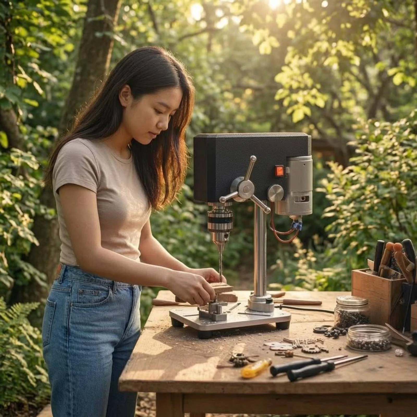 Mini-boormachine, kleine forma - Power Tools In Workshop recensie en prijs