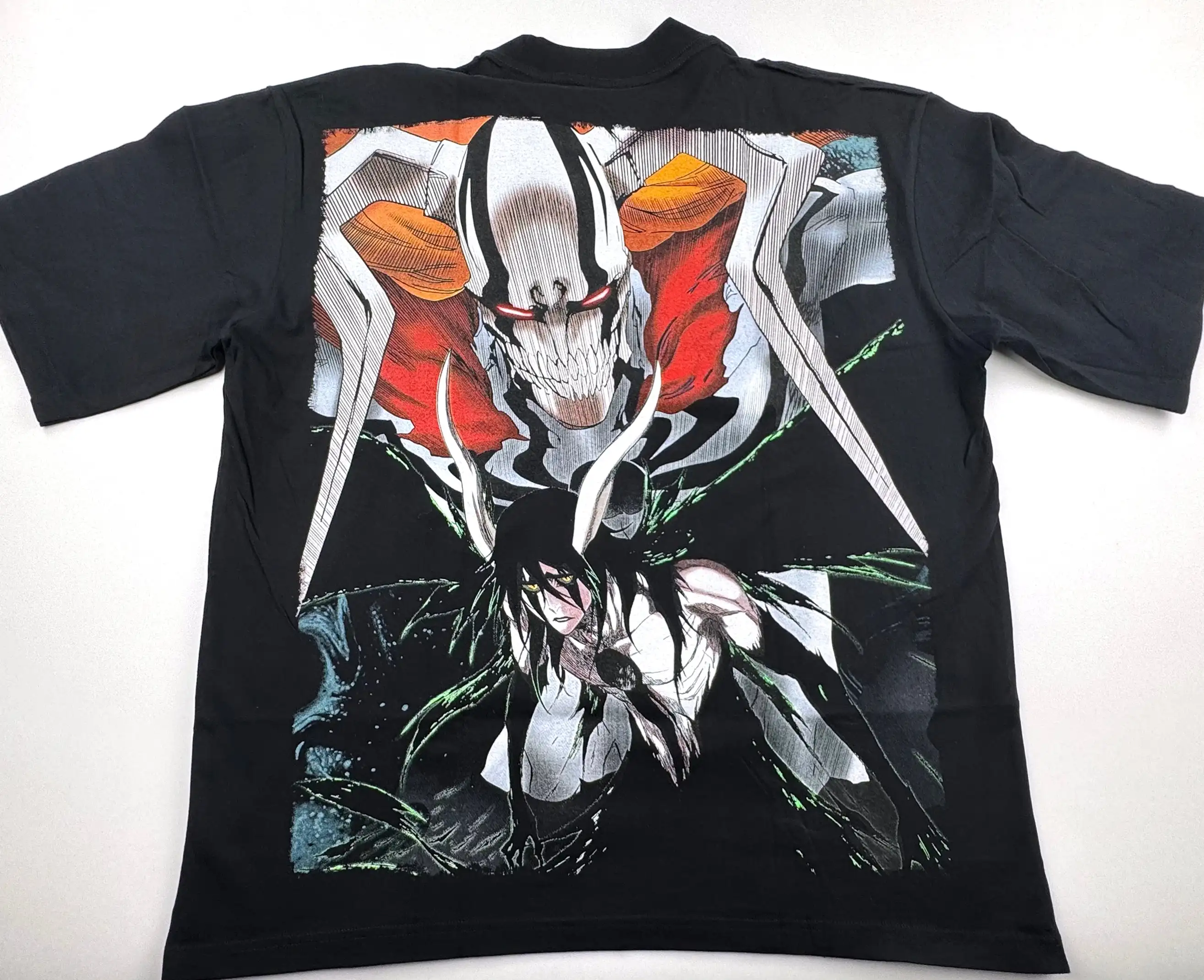 BLEACH Cotton Retro Unisex Casual Fashion T-shirt High Street Oversized Unisex Trendy Cotton Breathable hot product Couples soft