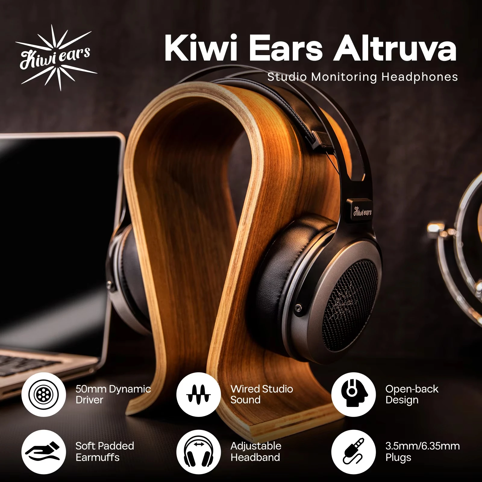 Предзаказ: Наушники Kiwi Ears Altruva Hi-Fi с 50-мм динамическим