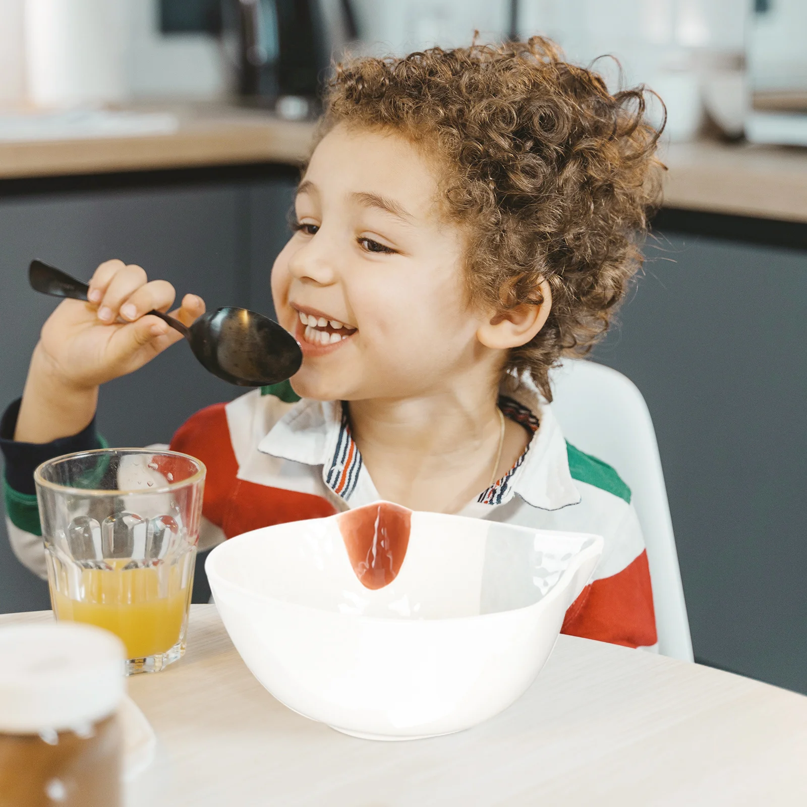

Children Cartoon Cat Shape Ceramic Kids Food Bowl Breakfast Salad Cartoon Food Container Dessert Bowl Kitchen Gadget