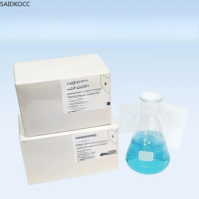 SAIDKOCC Lab Sealing Film Breathable Tissue Culture Vent Membrane for Erlenmeyer Flask Culture Vessels