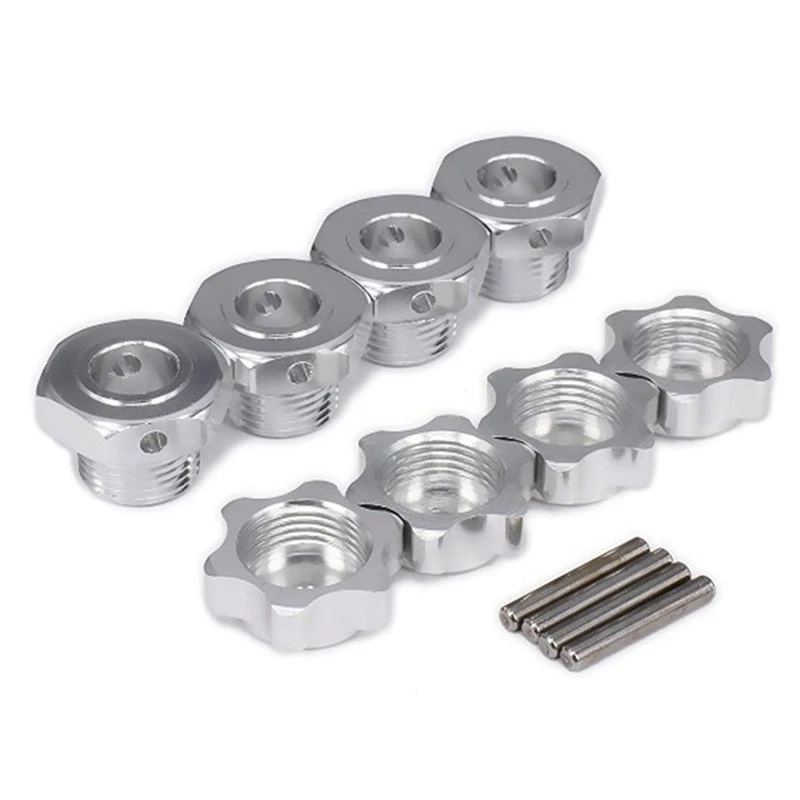 4 قطعة/المجموعة 1/8 RC نموذج سيارة 17 مللي متر اقتران معدني مع غطاء غبار ل HPI HSP 94762 9408 1/8 RC قطع غيار السيارات