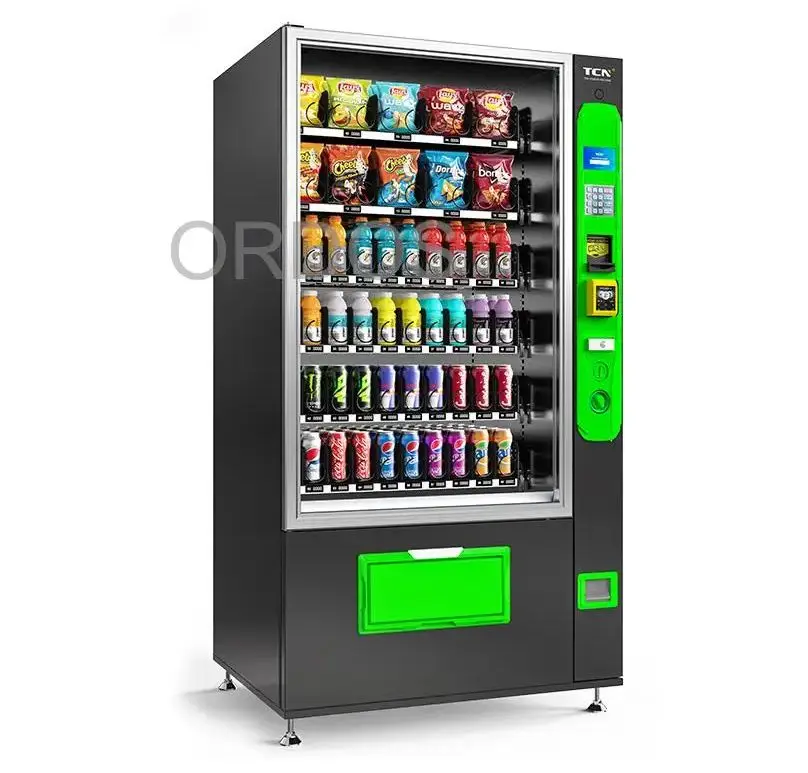 Customized Drink Snack Vending Combo Vending Machine