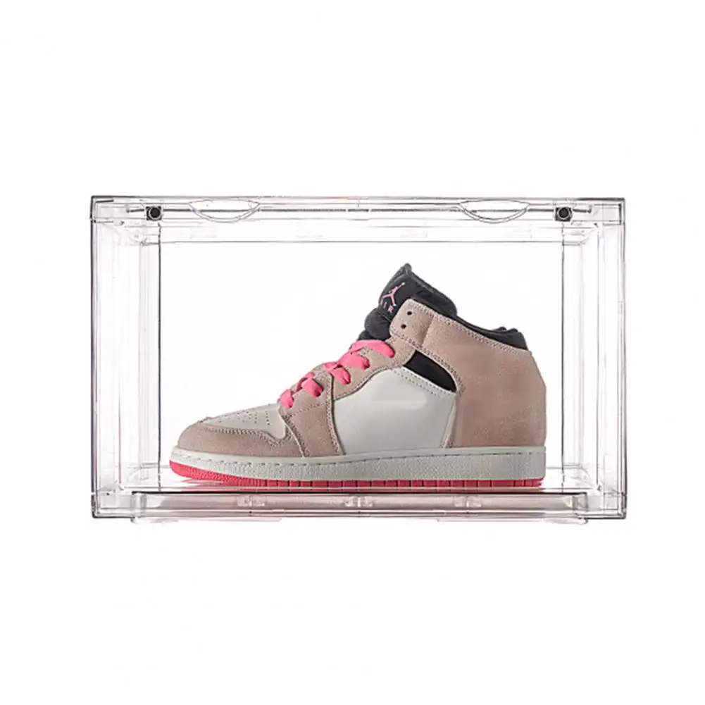 Shoe Holder Transparent Dustproof Waterproof Plastic Door House Shoes Storage Case Shoe Organizer Keep Shoes Organized