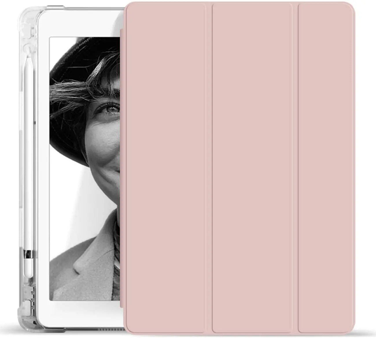 Mit Stifthalterhülle für iPad Pro 11 M5 iPad Air 11.11 10. Generation Mini 7 Funda iPad 10.2 7th 8th 9th Cover Air5 4 10.9 3 10.5