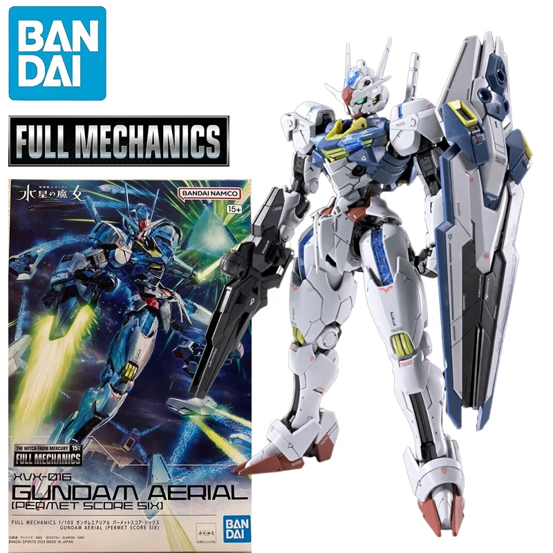 

In Stock BANDAI PB Limited FULL MECHANICS 1/100 XVX-016 GUNDAM AERIAL [PERMET SCORE SIX] Anime Action Figures Assembly Model Toy