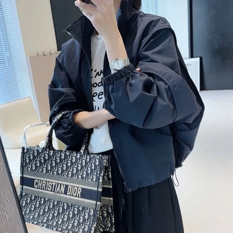 

Women's Casual Coat Jaet Turn-down Collar Zipper Loose Fit Versatile Autumn Winter New Design Top Faion Commute Sle