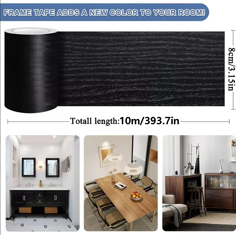 Wood Grain Repair Tape 10m Self Adhesive Wood d Tape for Tables Chairs Baseboards Doors Windows Floors Repair Patch Sticker