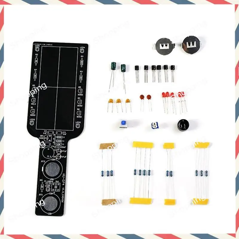 M20K DIY Metal Detector Electronic DIY Kit Simple Metal Locator Loose Parts Set Circuit Board Making Soldering Practice Kit