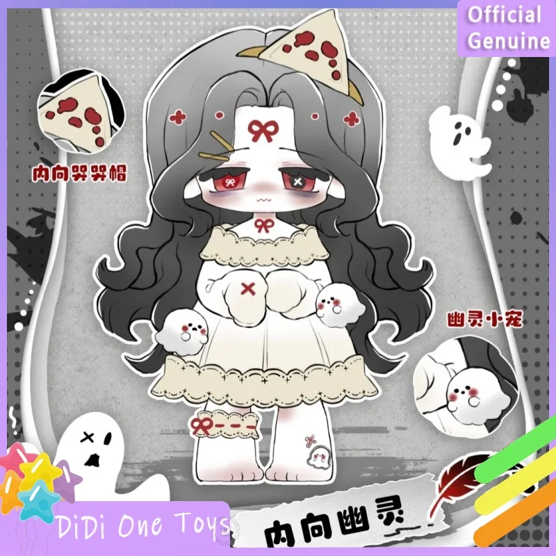 

Новая подлинная мисс Mourning Lolita V2 Crow Paradise Series слепая коробка милая кукла фигурка коллекция украшение для рабочего стола модный подарок