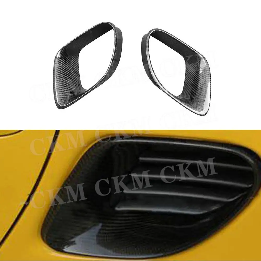 

Carbon Fiber Bodykit Rear Bumper Side Outlet Intake Frame Air Vent Trim for Porsche 986 Boxster 1996-2004 Car-styling Accessory