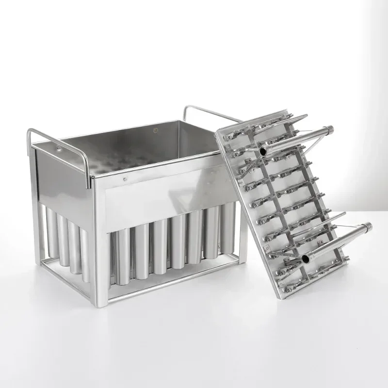 Stainless steel ice cream mold, round cup mold, popsicle mold